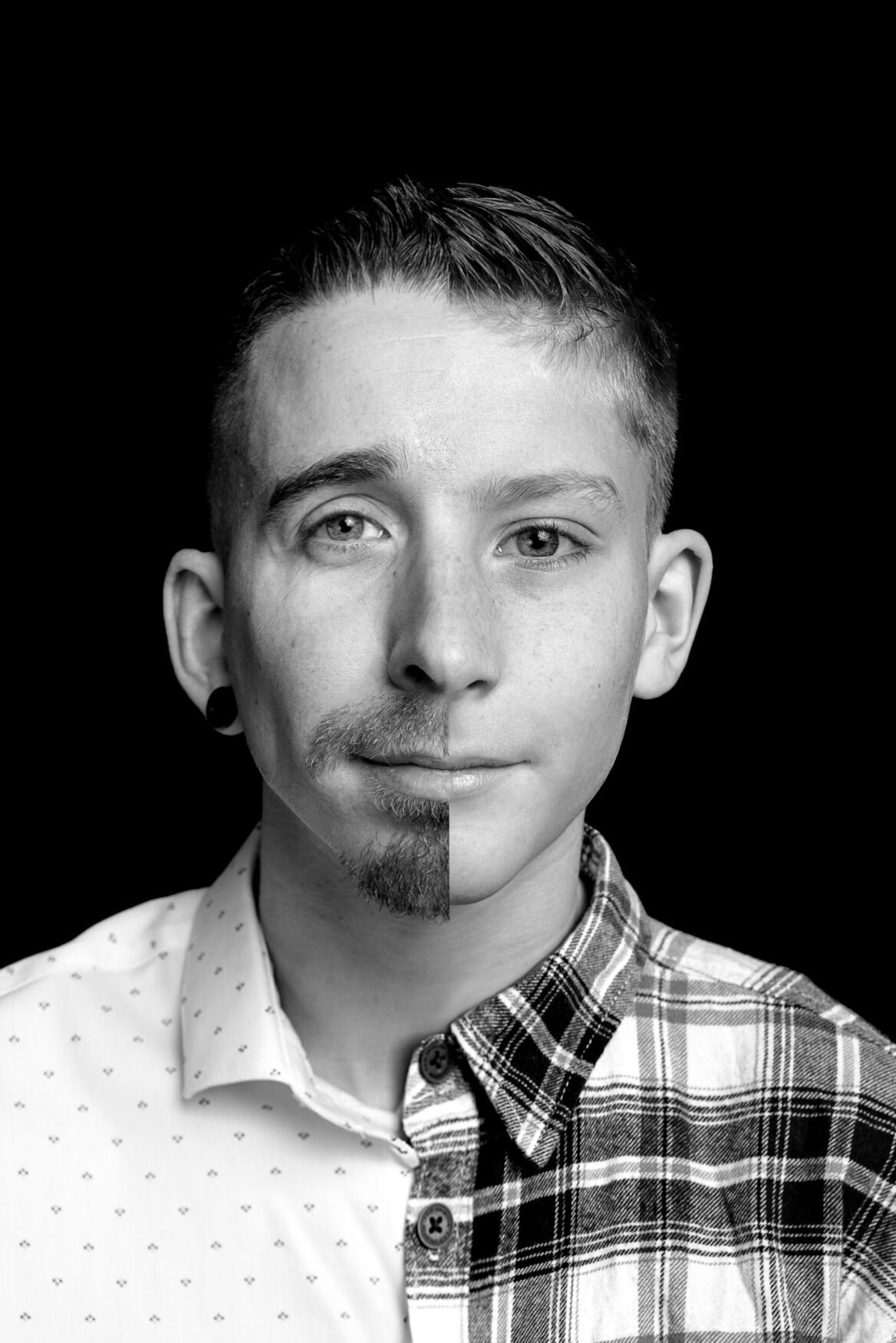 DNA Portrait by Gog Pix - Concept photo portrait fusion original par Gog Pix